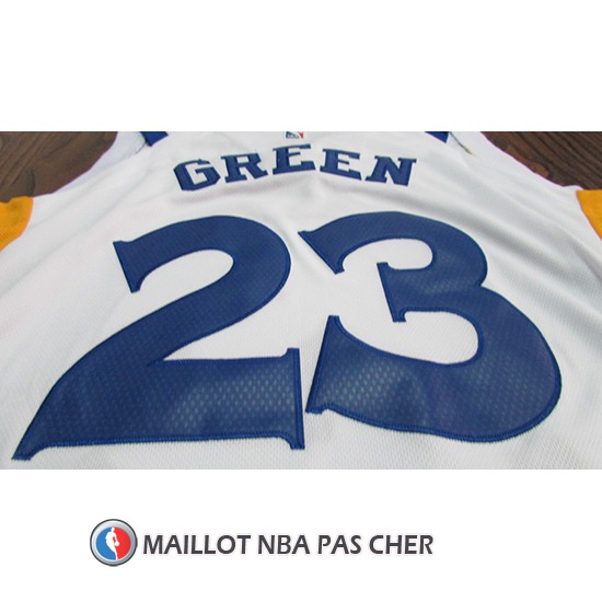 Maillot Golden State Warriors Draymond Green 23 2017-18 Blanc